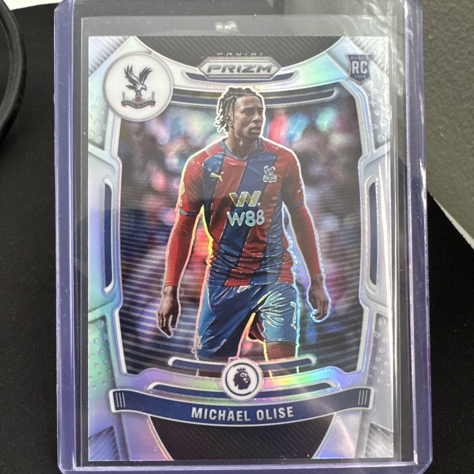 2021-22 Panini Prizm Premier League Michael Olise Silver Prizm RC Palace Bayern