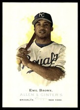 Emil Brown 2006 Topps Allen & Ginter #187 Royals MLB READ FREE SHIP AutographDen