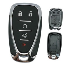 Replacement Key Fob Shell Case Fits for Chevy Malibu Cruze Camaro 5 button