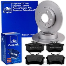 ATE BREMSSCHEIBEN + CERAMIC BELÄGE HINTEN für SKODA OCTAVIA FABIA ROOMSTER