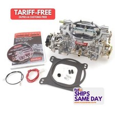 Edelbrock 9906 One Silver Reman. 600cfm Carburetor - Electric Choke Performance