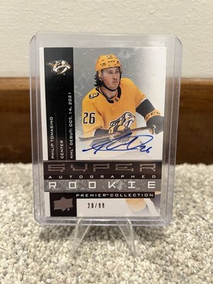 2021-22 Upper Deck Premier - Auto Rookie Philip Tomasino #AAR-PT /99