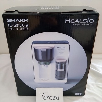 New Sharp HEALSIO TE-GS10A-W Green Tea Presso Matcha Tea Leaf Grind AC 100V JP