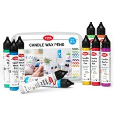 Viva Decor 10-Piece Wax Pen Set 9.5 FL oz, 10-pack Underwater World
