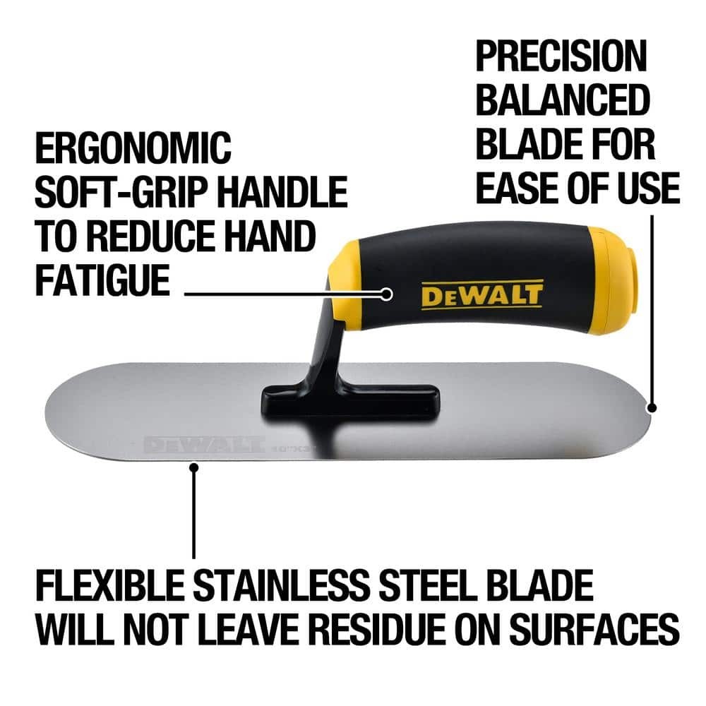 10 In. X 3 In. Stainless Steel Pool Trowel