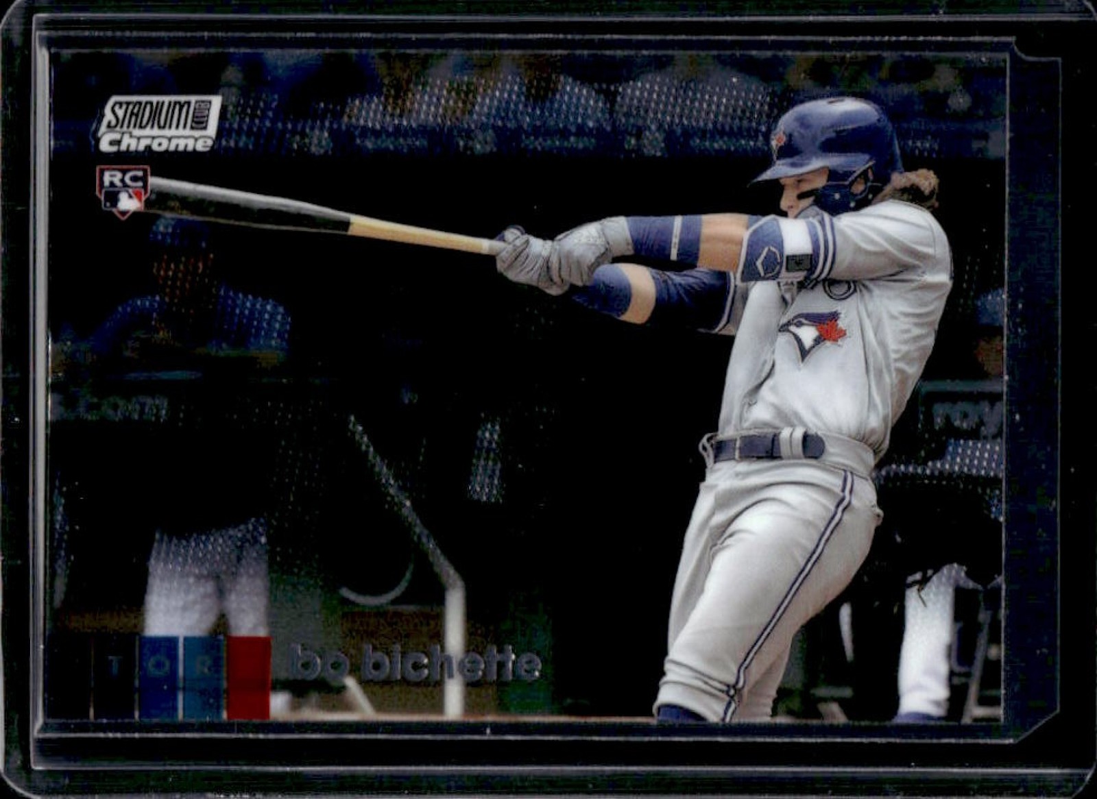 2020 Topps Stadium Club Chrome Bo Bichette RC Rookie #112 Blue Jays