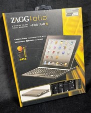 Zagg Folio for iPad 2 Carbon Fiber Folio and Keyboard 2012 A2 