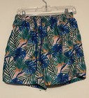 Franks Men's Swim Trunks Lined Size Small Palm Tree Shorts S — photo 2