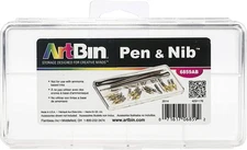 ArtBin 6859AB Pen and Nib Box, Art & Calligraphy Organizer, [1] Home