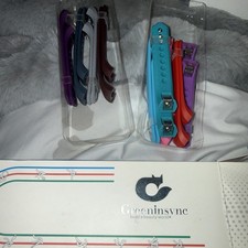 Fitbit ALTA HR Fitness Wristband Activity Tracker FB408 Small Bands NO CHARGER 