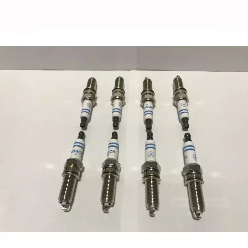 8x YR7MPP33 Spark Plugs For Mercedes Double Platinum GERMANY US NEW