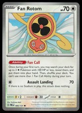 Fan Rotom 085/131 Common Prismatic Evolutions Pokemon Near Mint