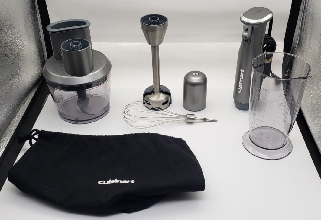 Cuisinart HB400PC Variable Speed Immersion Blender with Food Processor