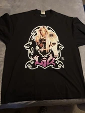 Vintage Style WWF WWE Liv Morgan Shirt 3XL Wrestling Shaka Parts Unknown