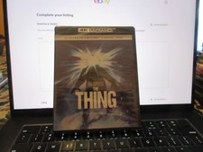 The Thing 4K UHD  Blu-ray Kurt Russell BRAND NEW Sealed FREE SHIP  