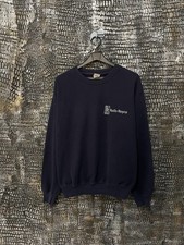 Vintage Rolls Royce Sweatshirt Crewneck Jumper Auto Brand Racing Y2K Men M