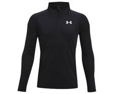 Under Armour Tech 2.0 Half-Zip Boys Active Sweaters Size L, Color: Black