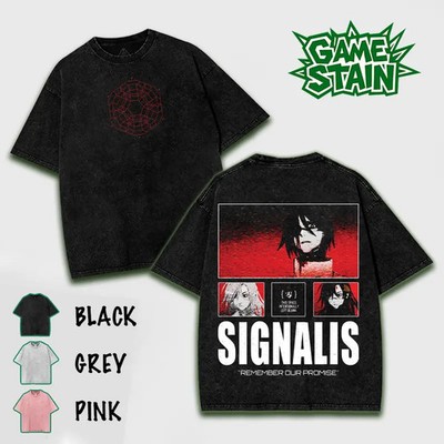 SIGNALIS v2 Game Acid Graphic Tee Streetwear T-Shirt