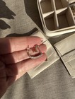 Precious Box Jewelry Travel Case & Gold Heart Earrings & Pearl Earrings — photo 3