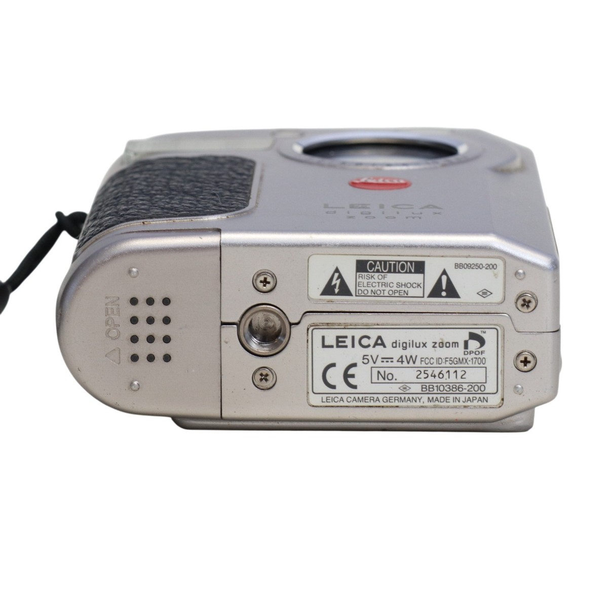 Leica Digilux Zoom 1.5MP Digital Camera, media card, battery