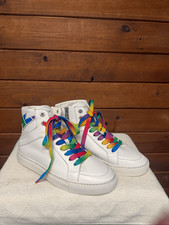 Zadig  Voltaire ZV1747 High Flash Pride sneakers Sz 41 I 0-10.5 NWOB