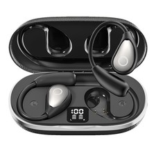 Open Ear Earbuds Wireless Bluetooth Headphones, 60Hrs Playtime, Stereo Sound ...