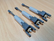 LEGO Technic 3 Stück Schraubzylinder Drehzylinder mit Halterung / Technik