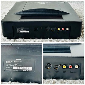 SNK Neo Geo CD CD T01 Console System Tested Boxed Complete Set Japan