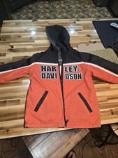 Harley Davidson Reversible Kids Jacket..excellent Condition
