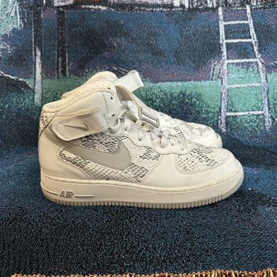 2006 Nike Air Force 1 AF1 Mid Cocoa Snake Skin Size 7.5 310277 101