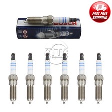 Genuine BOSCH EVO Spark Plug 6PCS Set for 20-23 Cadillac CT5/ 16-19 CT6 3.0L V6