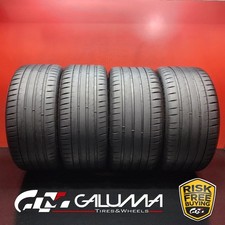 Set Of 4 Tires Michelin Pilot Sport 4s 26540zr20 29535zr20 No Repairs 95174