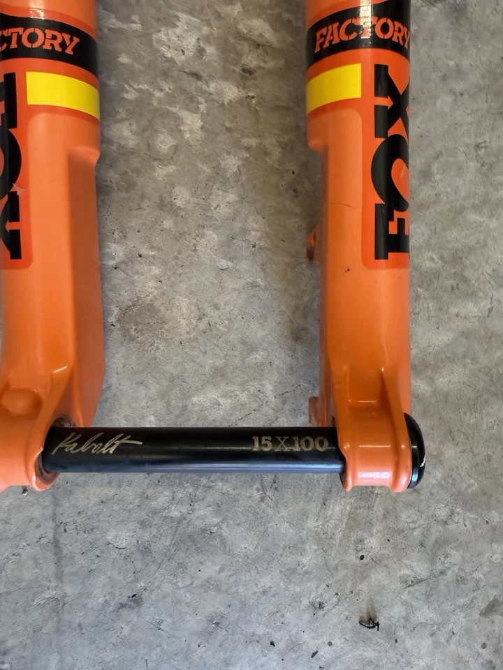 Fox 32 Factory SC 29” Kashima eje pasante 15x100 paso sin impulso fundido 110 mm recorrido Foto 3 de 4
