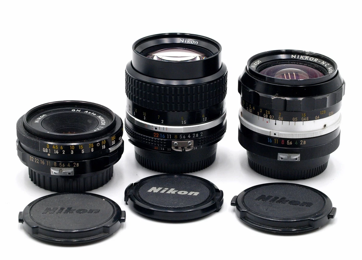 Preços baixos em Nikon AI-S lentes de câmera f/2.8 24mm Focal | eBay