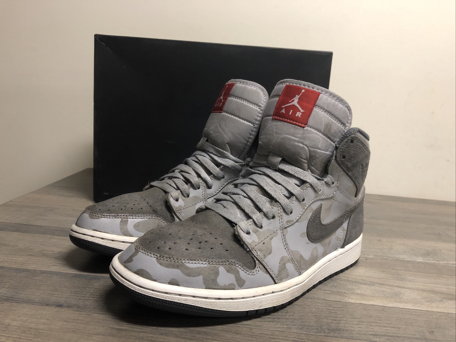 air jordan 1 retro high premium grey camo