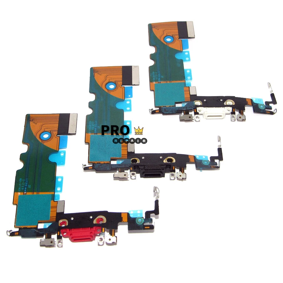 Conector de base de puerto de carga OEM conector de audio micrófono cable flexible para iPhone SE 2020 Foto 3 de 4