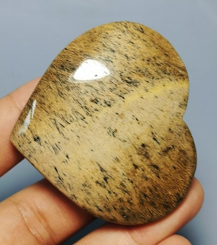 Natural Beautiful Golden Hair Rutilated Quartz Crystal Sphere Heart Specimen - Picture 7 of 10