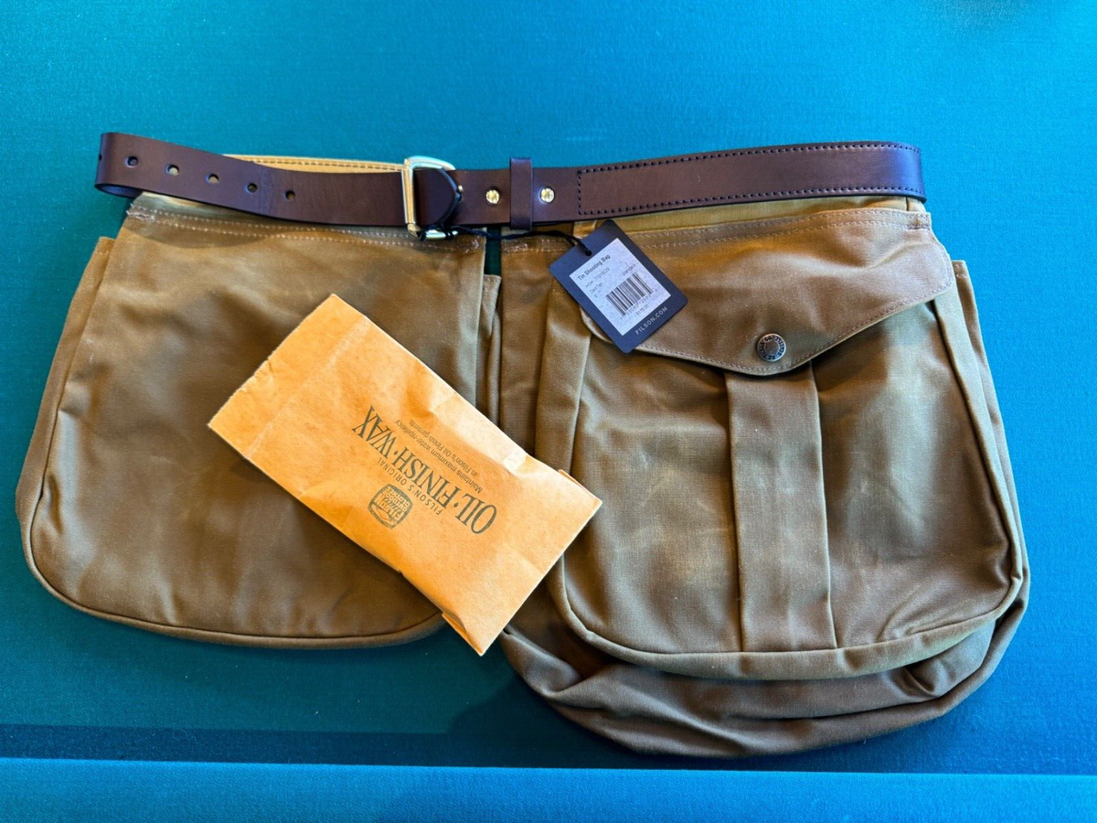 Filson Rugged Tin Shooting Bag Size Small Discontinued Brand Filson Rugged Tin Shooting Bag Size Small Discontinued Brand