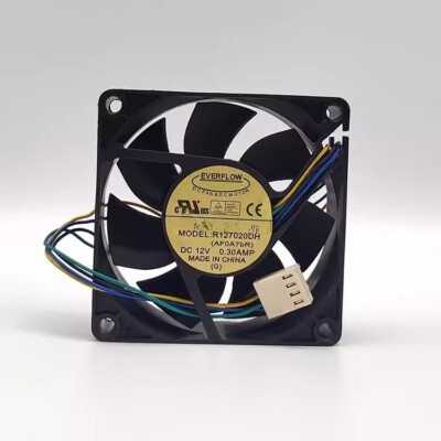 1PC Y.S.TECH FD127010LB 7CM 7010 DC12V 0.20A 3-wire Graphics - Foto 5