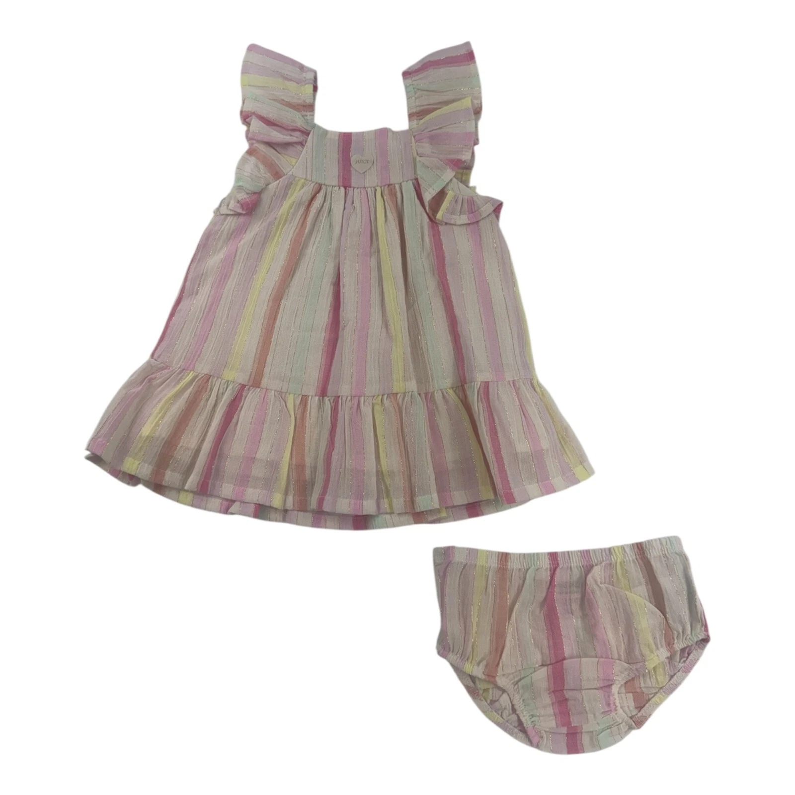 Juicy Couture Baby Girls 2pc Dress Set Size 12M 18M 24M
Opens in a new window or tab