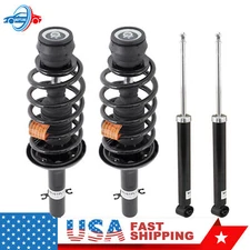 4X Front & Rear Shocks Struts Absorbers For VW Beetle Jetta Golf 171525