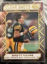 2020 Panini Illusions Football Clear Shots #12 Brett Favre Packers HOF 🔥💎🏈