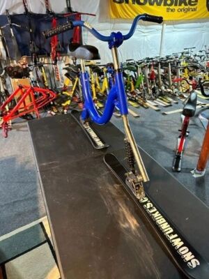 While They Last!!! Blue Stalmach Retro Rocky Berg Skibike/SnowBike/Skibob