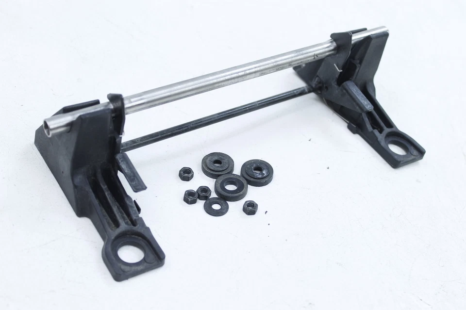 05-07 BMW R1200GS OEM CONJUNTO DE BLOQUEO DE PESTILLO DE ASIENTO DE PASAJERO TRASERO Foto 4 de 4