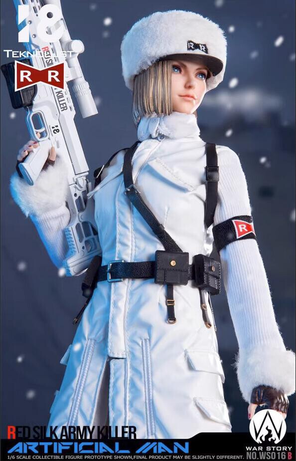 War story ws016b cyber RR DX版 1/6人造人間18号 WAR STORY WS016B Dragon Ball Android 18 Deluxe Ver. Scale 1/6