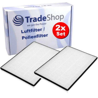 2x Pollenfilter Luftfilter F7 Ersatz für Helios KWL EC 300 PRO, KWL EC 300 W