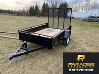 2022 TRIUMPH TRAILERS SA5X8-35 PAINTED STEEL UTILITY ON SALE IN STOCK!