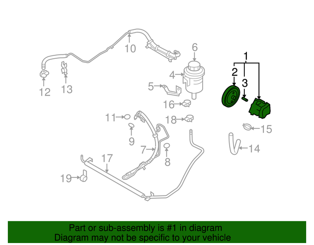 Genuine Volvo Xc90 Power Steering Pump 36002257 for sale online eBay