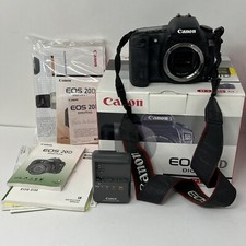 Canon EOS 20D digital Camera body and Battery Box Manual No Lens Untested