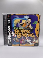 Flintstones Bedrock Bowling Sony PlayStation 1 PS1 - Clean, Complete Black Label